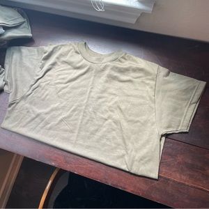 5 Coyote brown army issued t shirts